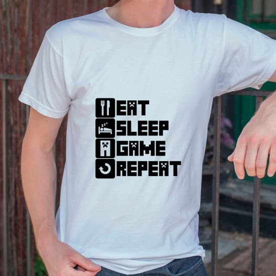 Eat, sleep, game, repeat MINECRAFT Eat, sleep, game, repeat MINECRAFT