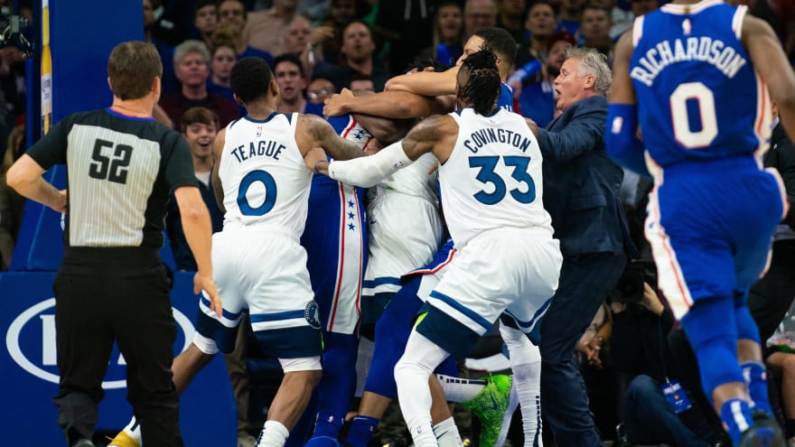 Did Joel Embiid Allude To Girlfriend Drama Between Jimmy Butler Karl Anthony Towns Yardbarker