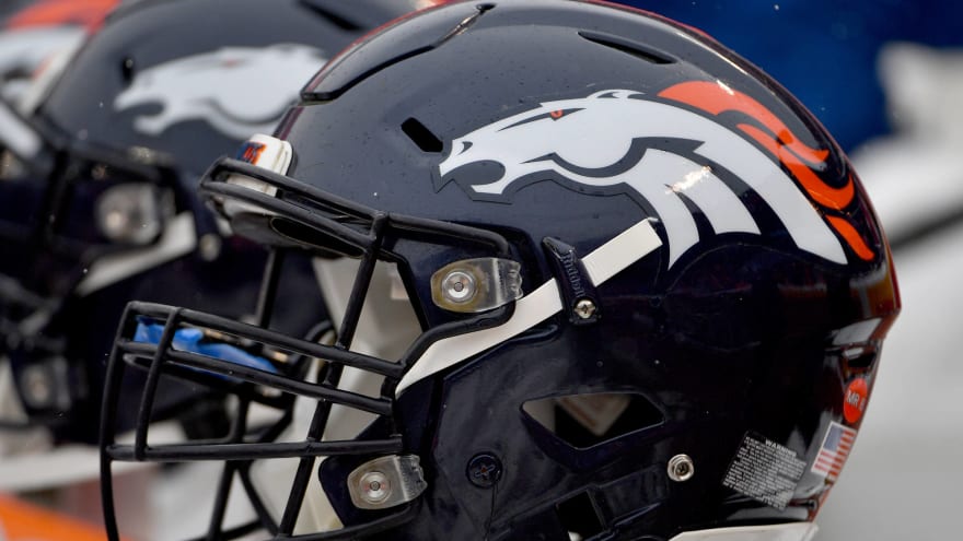 Broncos Security Guard Carted Off With Leg Injury After Being Juked By Fan Yardbarker