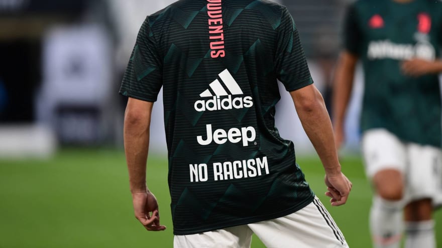 Juventus Ac Milan Wear No Racism Black Lives Matter Shirts Before Coppa Italia Semifinal Yardbarker