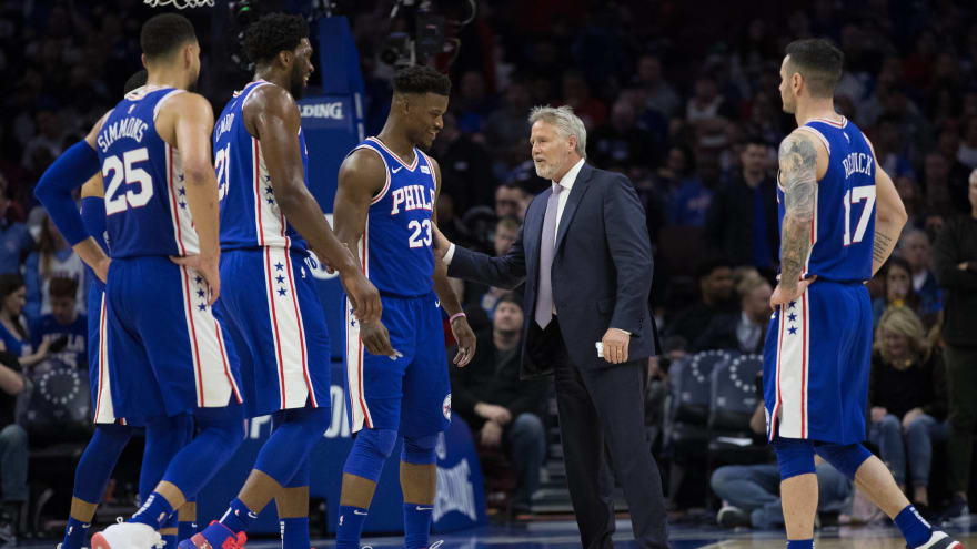 Brett Brown S Fiery Game 2 Halftime Speech Left Jimmy Butler Shocked Yardbarker