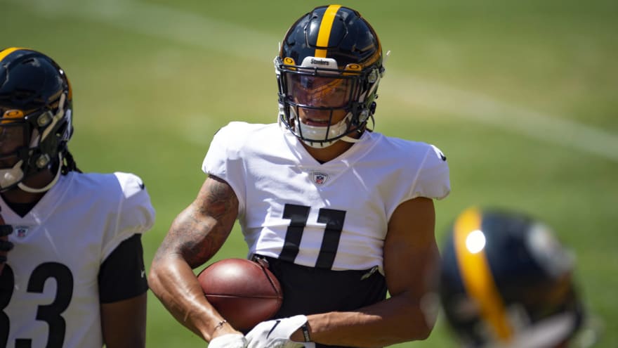 Watch Chase Claypool Makes Ridiculous Catch First Of Nfl Career Yardbarker