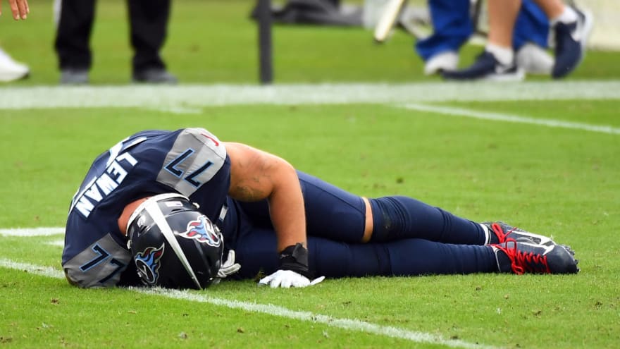 Titans Taylor Lewan suffers torn ACL in win over Texans 