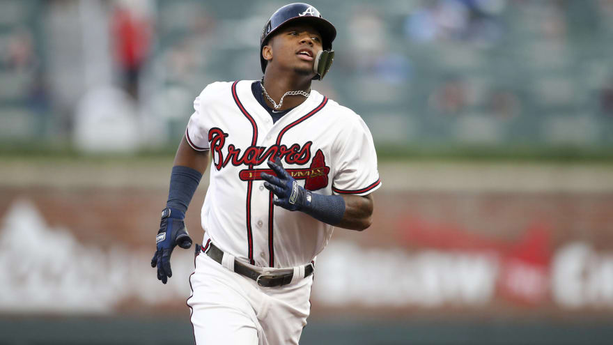 Watch Benches Clear After Marlins Throw At Ronald Acuna Jr