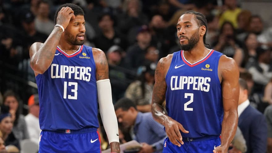 Paul George, Kawhi Leonard sitting out