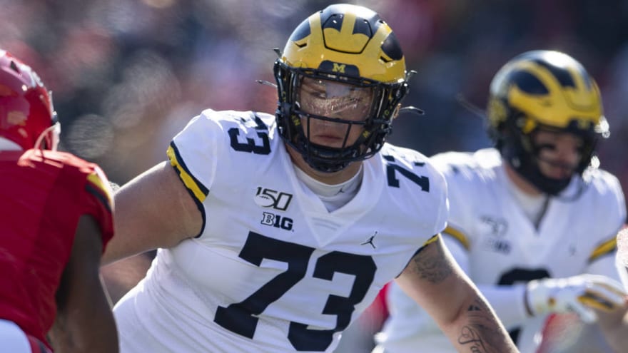 Michigan Ol Jalen Mayfield Opts Back In To Season Yardbarker