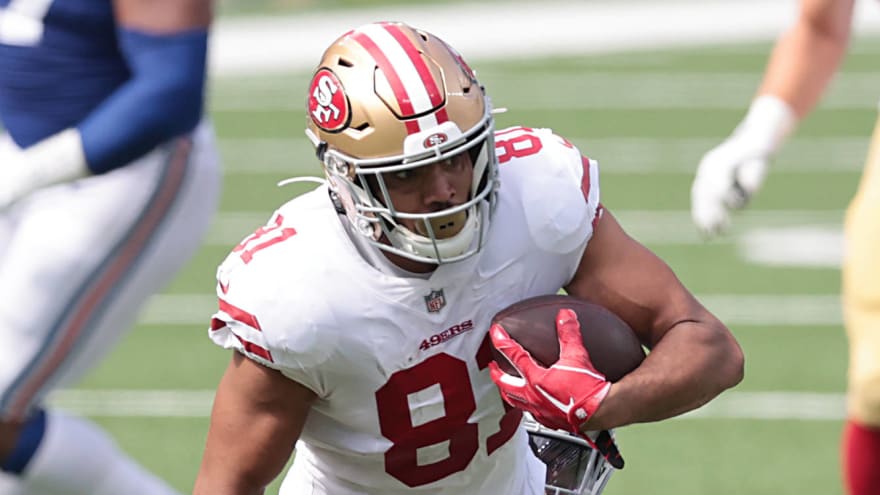 49ers Place Te Jordan Reed On Injured Reserve Yardbarker