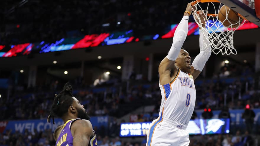 Russell Westbrook Dedicates Incredible Performance To The Late