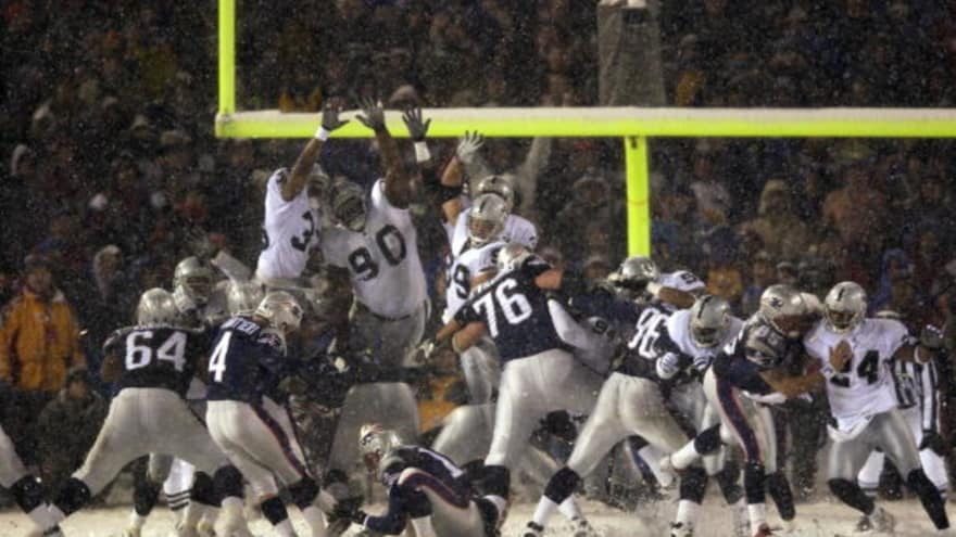 Box Score 1 19 Happy Anniversary To The Tuck Rule Game Yardbarker