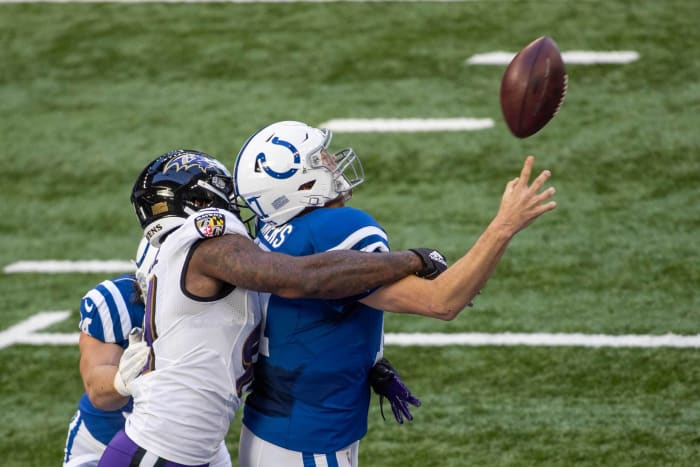 Colts well off script at midseason point
