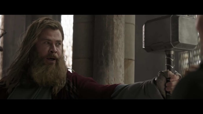 fat thor statue