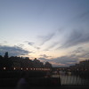 A student studying abroad with Sarah Lawrence in Florence