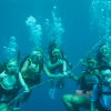 A student studying abroad with Broadreach: Programs at Sea - Caribbean PADI Certification
