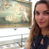 A student studying abroad with SRISA: Summer and Short-Term Sessions in Florence