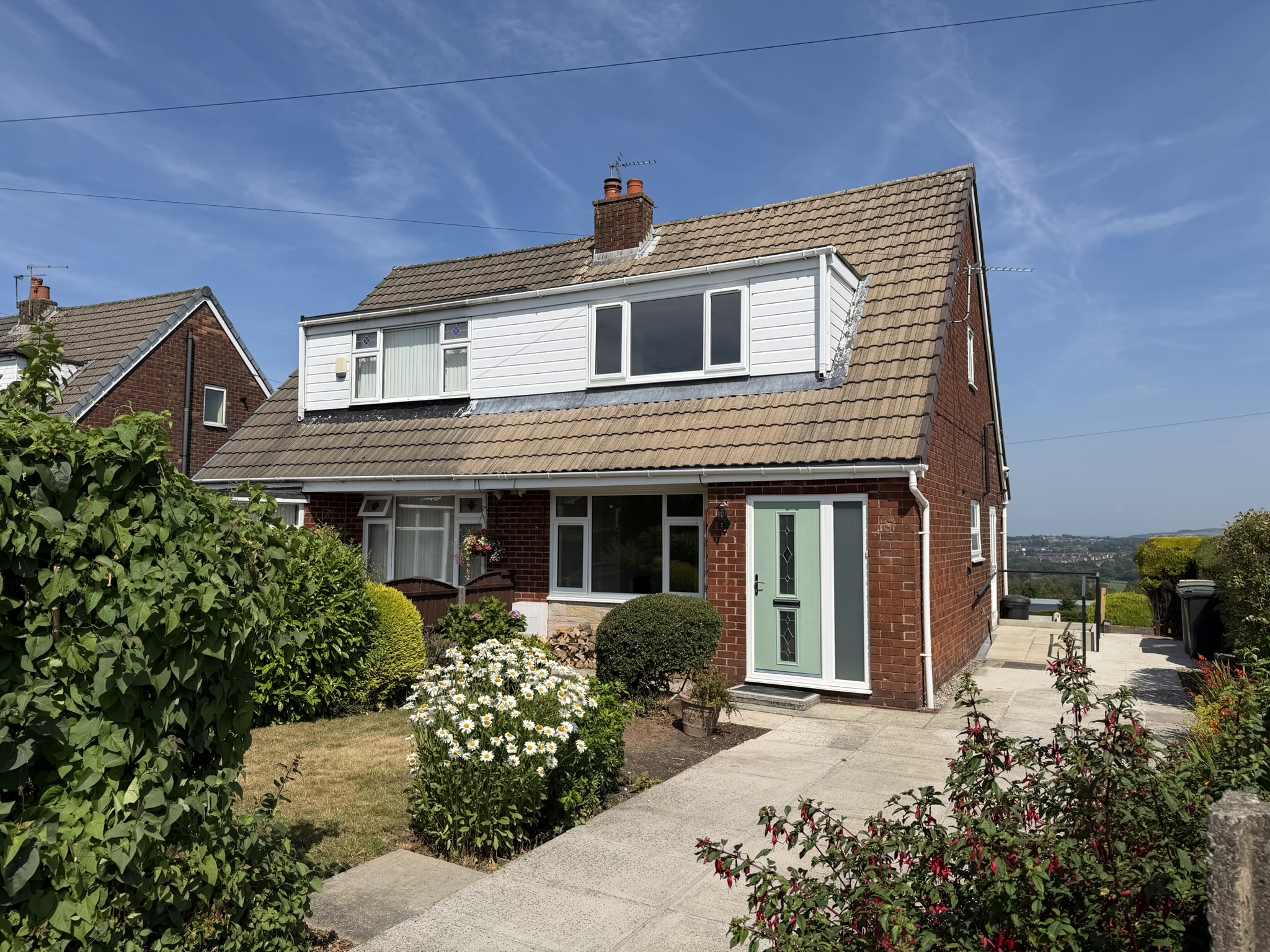 Front Exterior Harrison Crescent Blackrod Bolton BL6 5EZ Wheelchair Accessible One Bedroom to rent