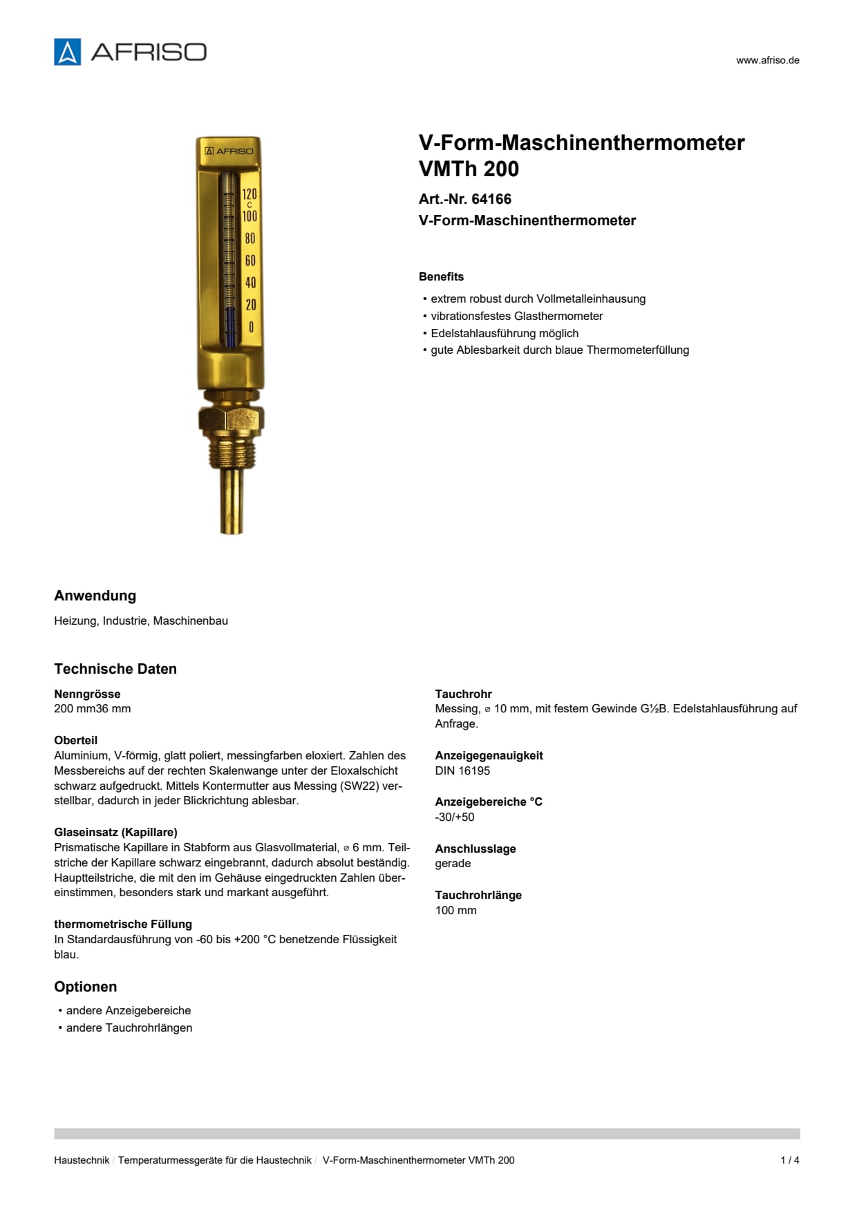 AFRISO_V-FORM-MASCHINENTHERMOMETER-VMTH-200-V-FORM-MASCHINENTHERMOMETER_64166_DEU_CHE.PDF