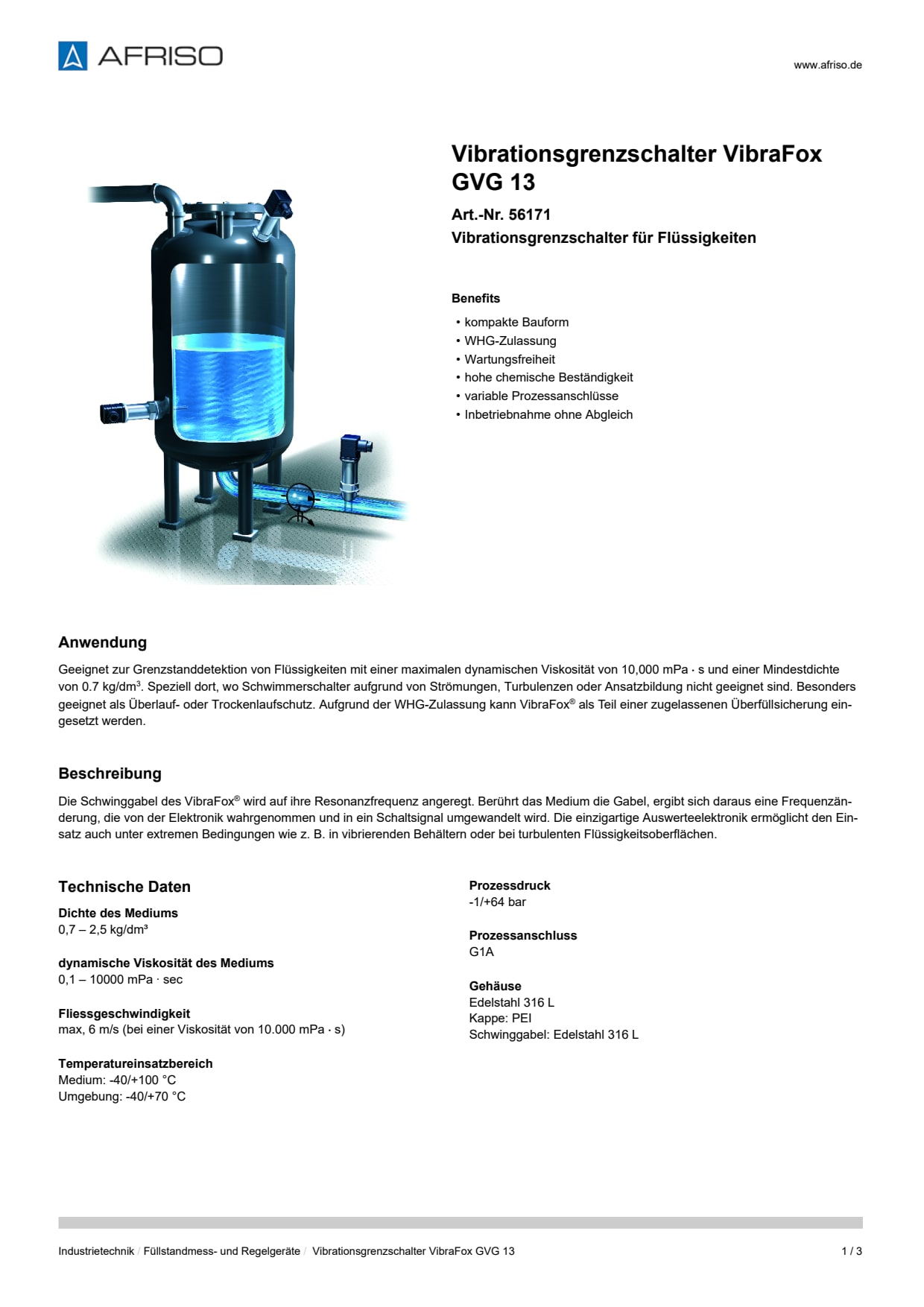 AFRISO_VIBRATIONSGRENZSCHALTER-VIBRAFOX-GVG-13-VIBRATIONSGRENZSCHALTER-FUER-FLUESSIGKEI_56171_DEU_CHE.PDF