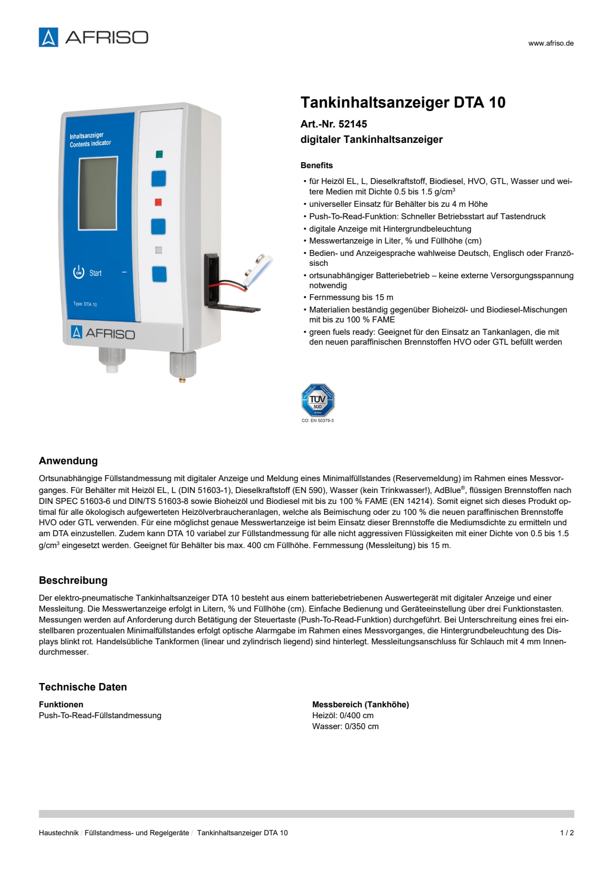 AFRISO_TANKINHALTSANZEIGER-DTA-10-DIGITALER-TANKINHALTSANZEIGER_52145_DEU_CHE.PDF
