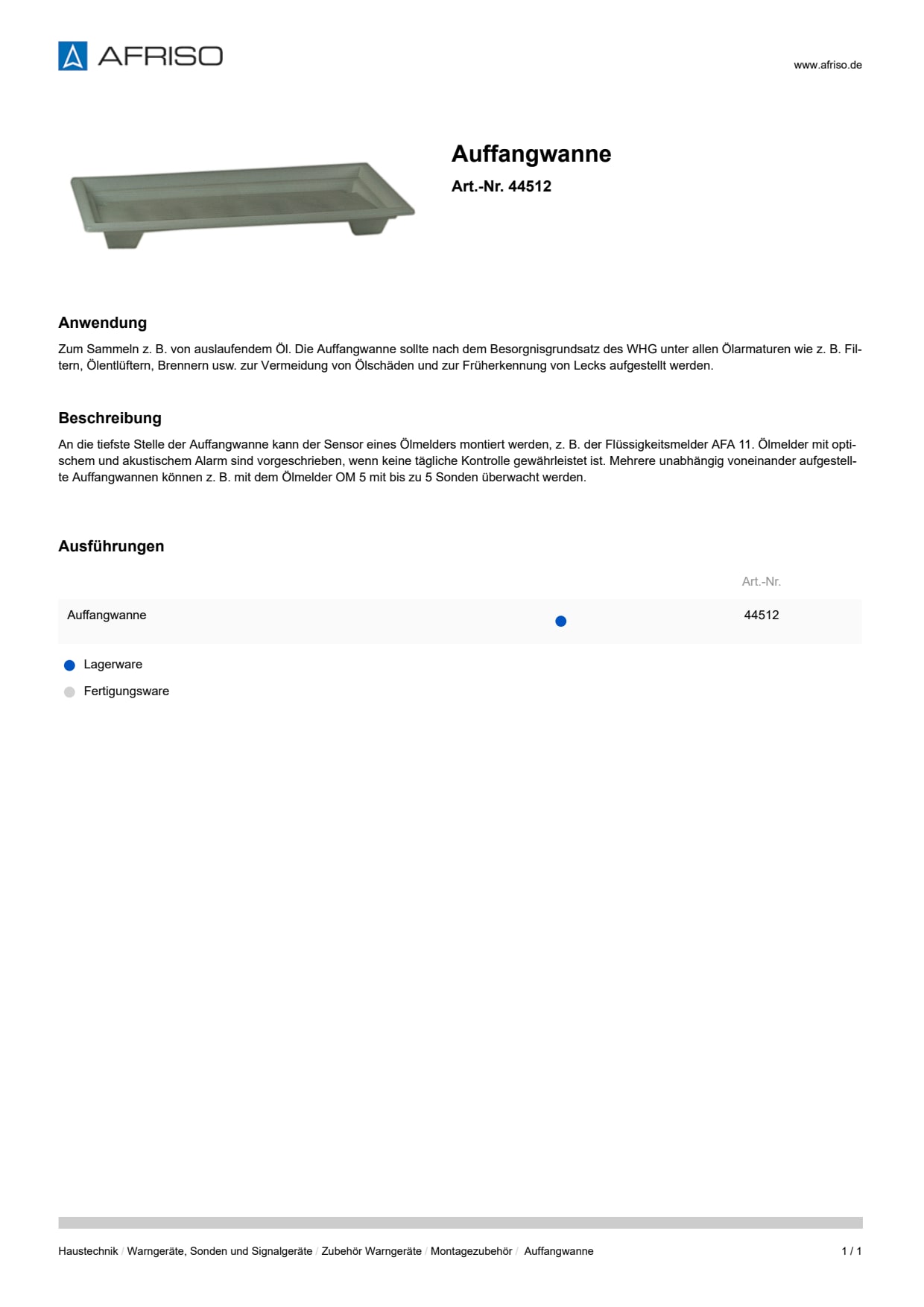 AFRISO_AUFFANGWANNE_44512_DEU_CHE.PDF
