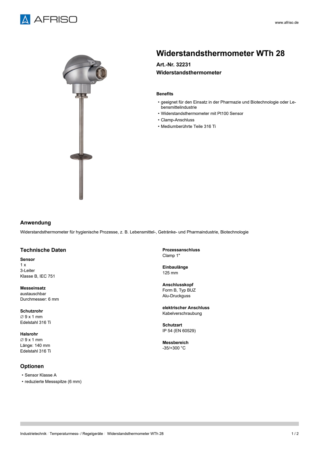 AFRISO_WIDERSTANDSTHERMOMETER-WTH-28-WIDERSTANDSTHERMOMETER_32231_DEU_CHE.PDF