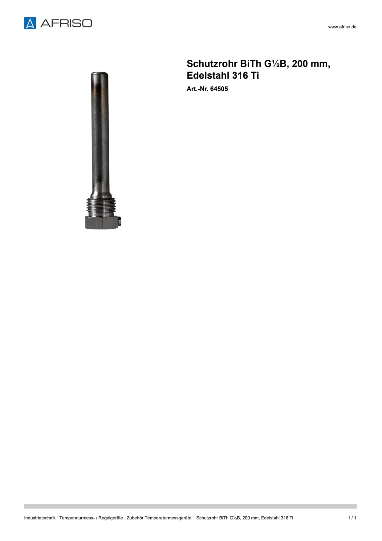 AFRISO_SCHUTZROHR-BITH-G-B--200-MM--EDELSTAHL-316-TI_64505_DEU_CHE.PDF