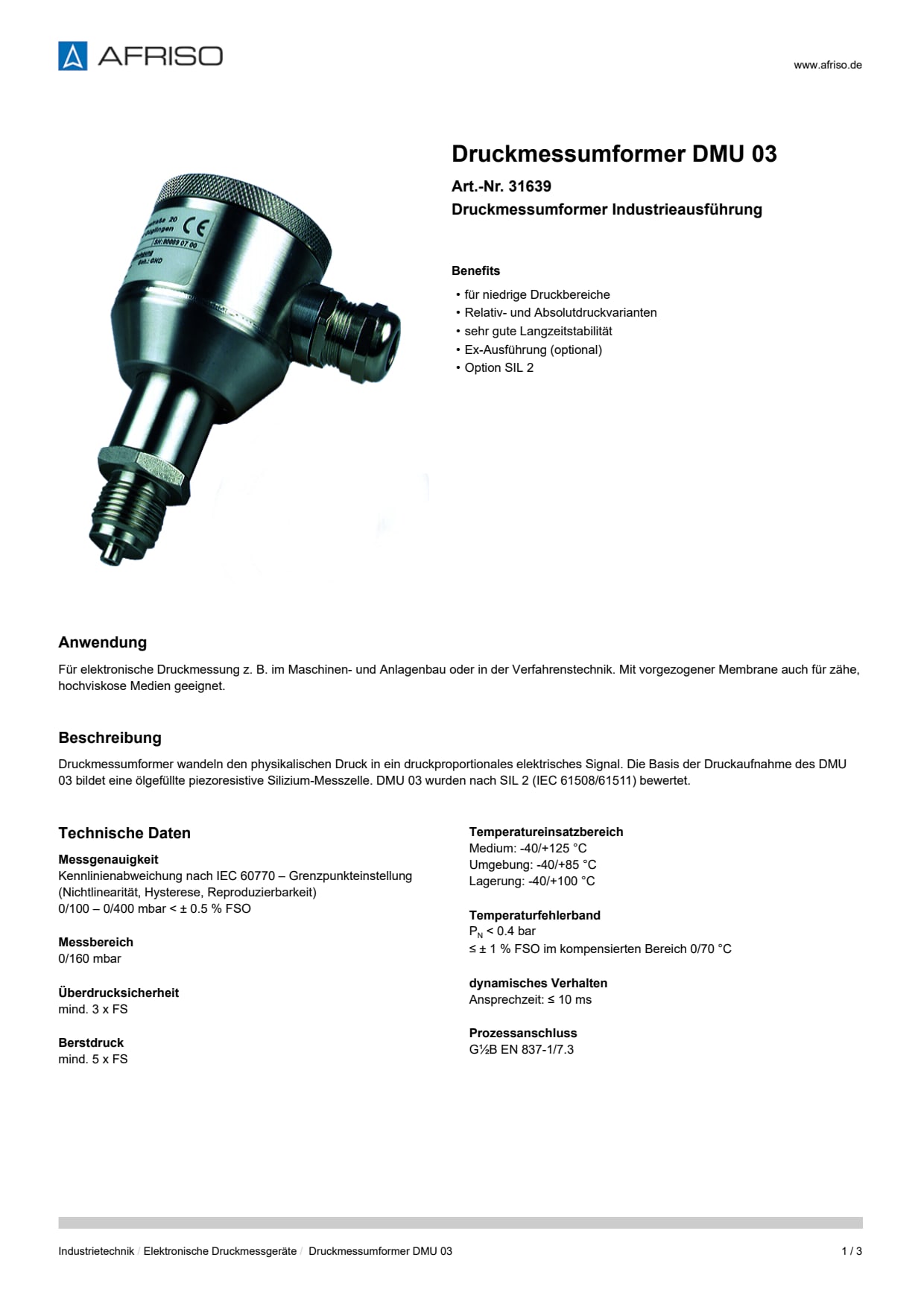 AFRISO_DATENBLATT_DRUCKMESSUMFORMER_DMU-03_31639_DEU_CHE.PDF