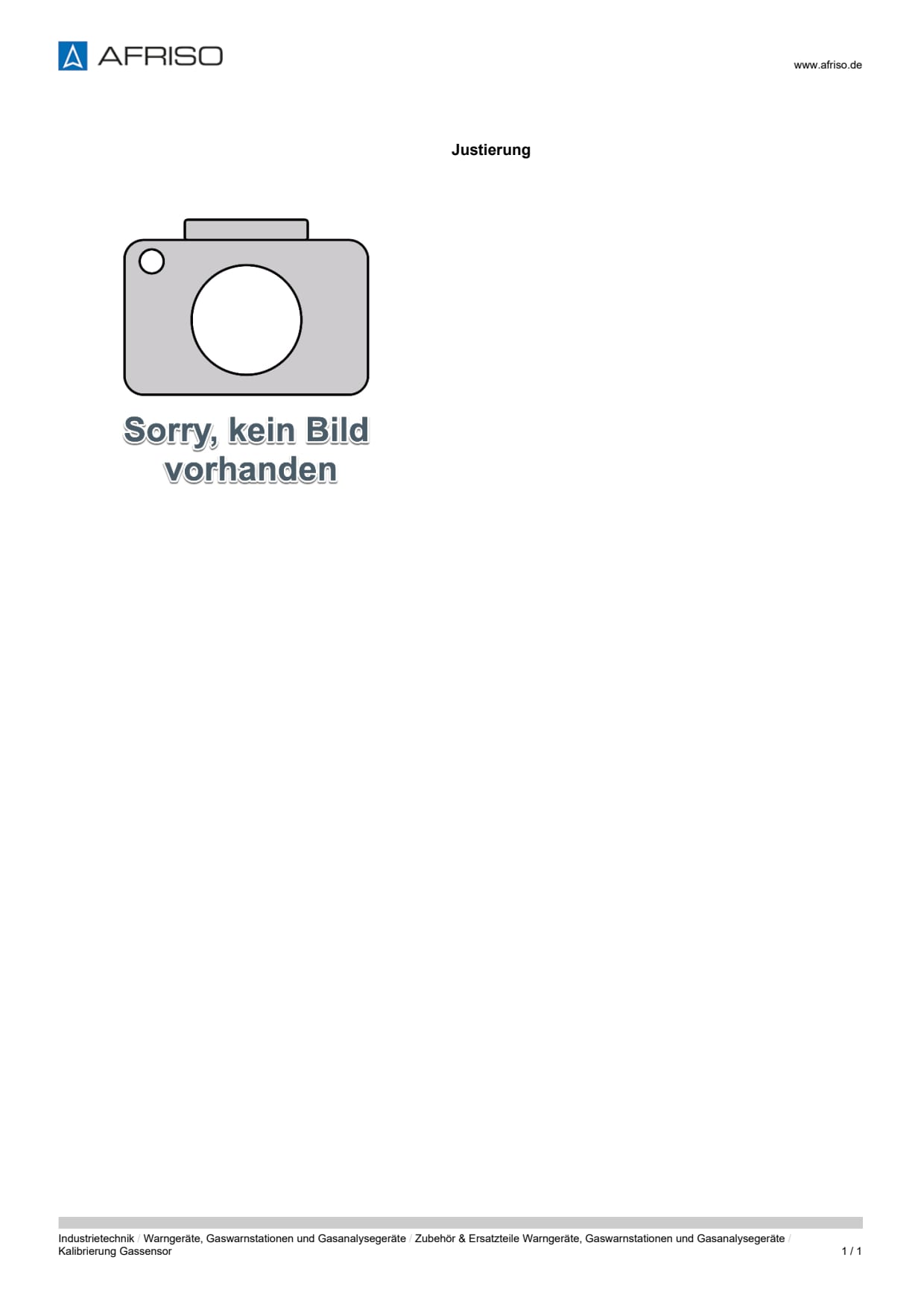 AFRISO_DATENBLATT_KALIBRIERUNG-GASSENSOR_P3133_DEU_CHE.PDF