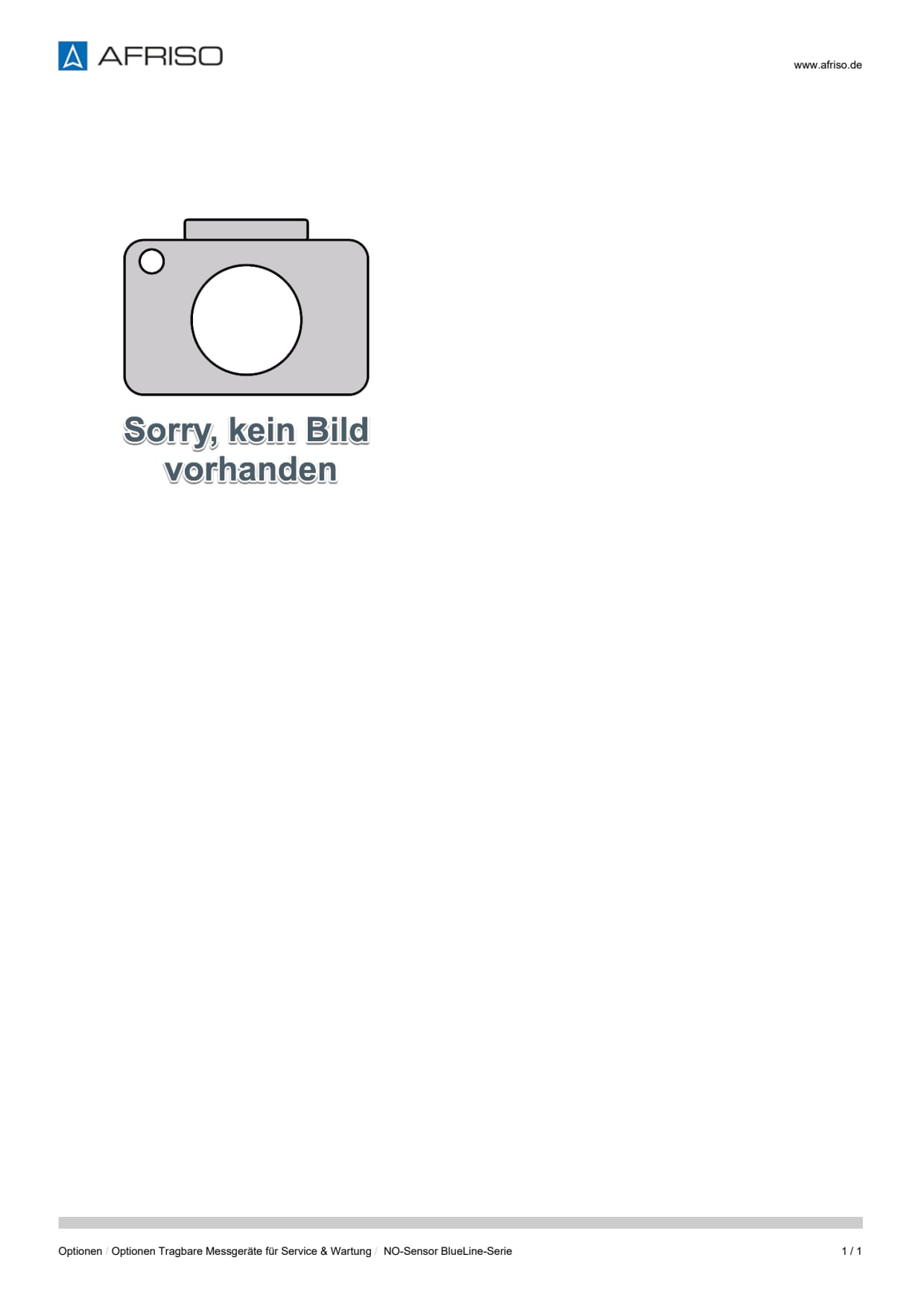 AFRISO_DATENBLATT_NO-SENSOR-BLUELINE-SERIE_P2116_DEU_CHE.PDF