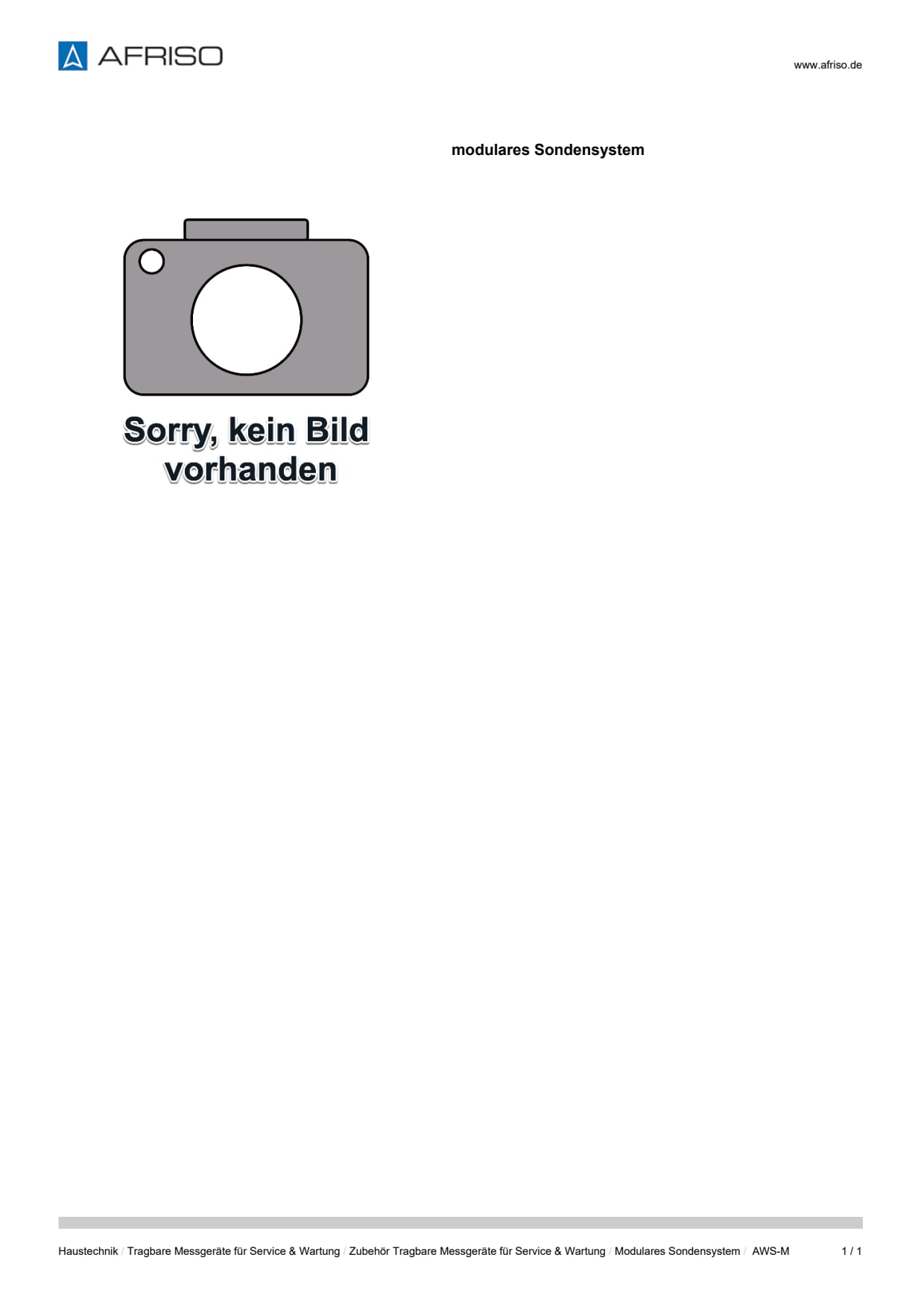 AFRISO_DATENBLATT_MODULARES-SONDENSYSTEM_AWS-M_P1299_DEU_CHE.PDF