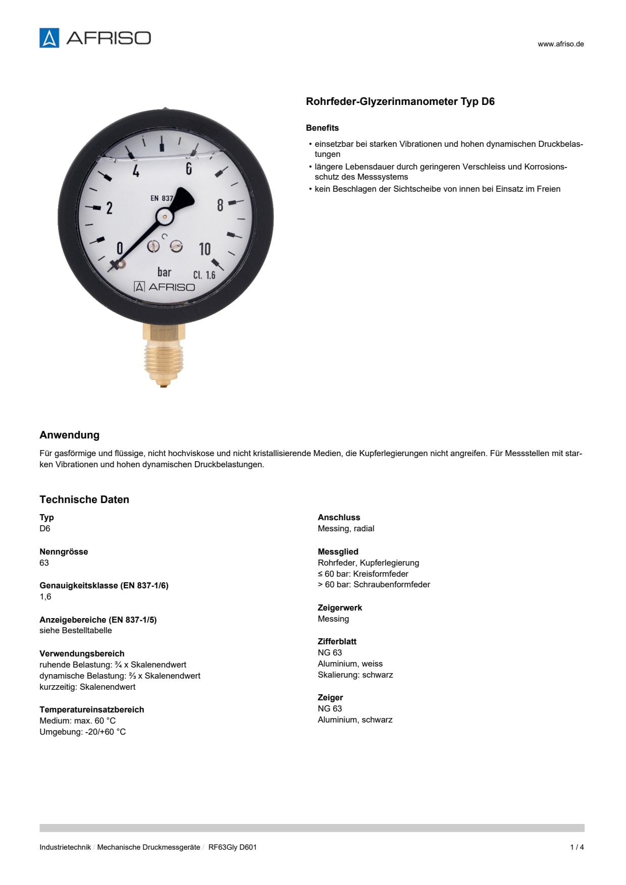 AFRISO_DATENBLATT_ROHRFEDER-GLYZERINMANOMETER-TYP-D6_RF63GLY-D601_P22801_DEU_CHE.PDF