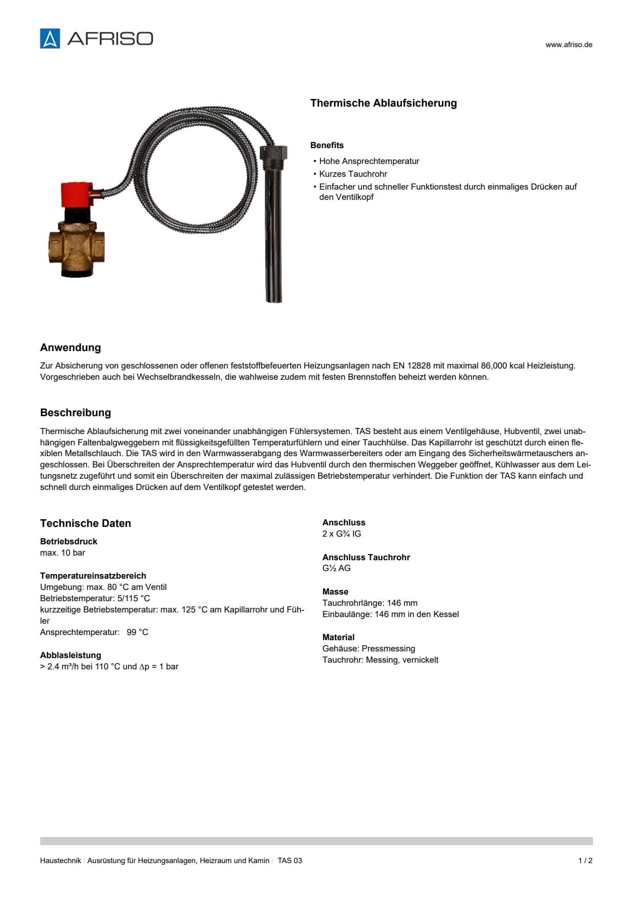 AFRISO_DATENBLATT_THERMISCHE-ABLAUFSICHERUNG_TAS-03_P31717_DEU_CHE.PDF