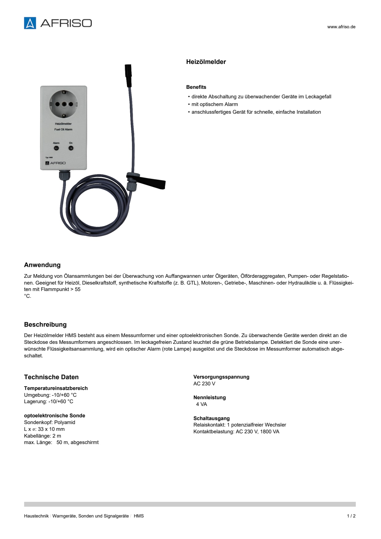 AFRISO_DATENBLATT_HEIZOELMELDER_HMS_P31317_DEU_CHE.PDF