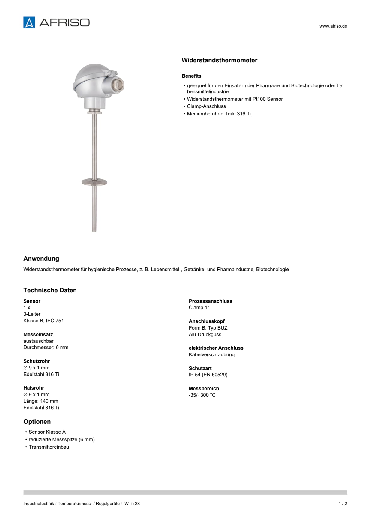 AFRISO_DATENBLATT_WIDERSTANDSTHERMOMETER_WTH-28_P32110_DEU_CHE.PDF