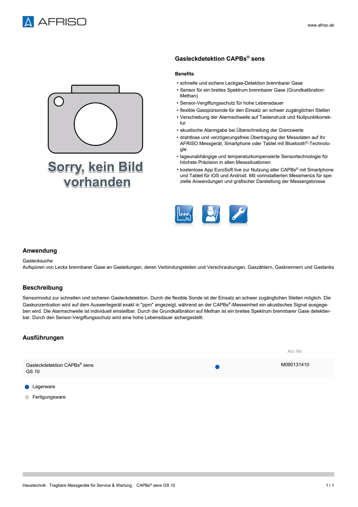 AFRISO_DATENBLATT_GASLECKDETEKTION-CAPBS-SENS_CAPBS-SENS-GS-10_P38602_DEU_CHE.PDF