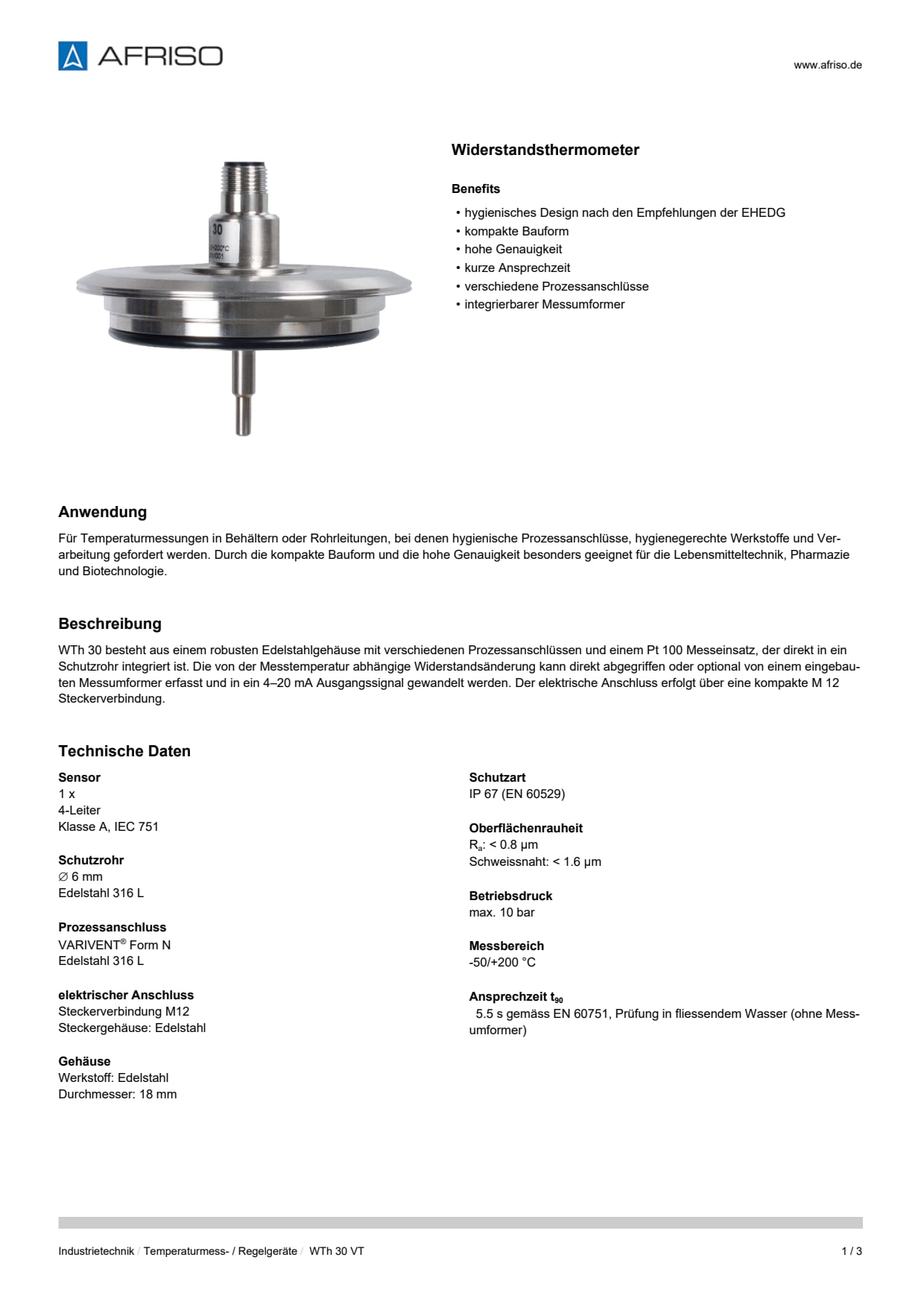 AFRISO_DATENBLATT_WIDERSTANDSTHERMOMETER_WTH-30-VT_P42808_DEU_CHE.PDF