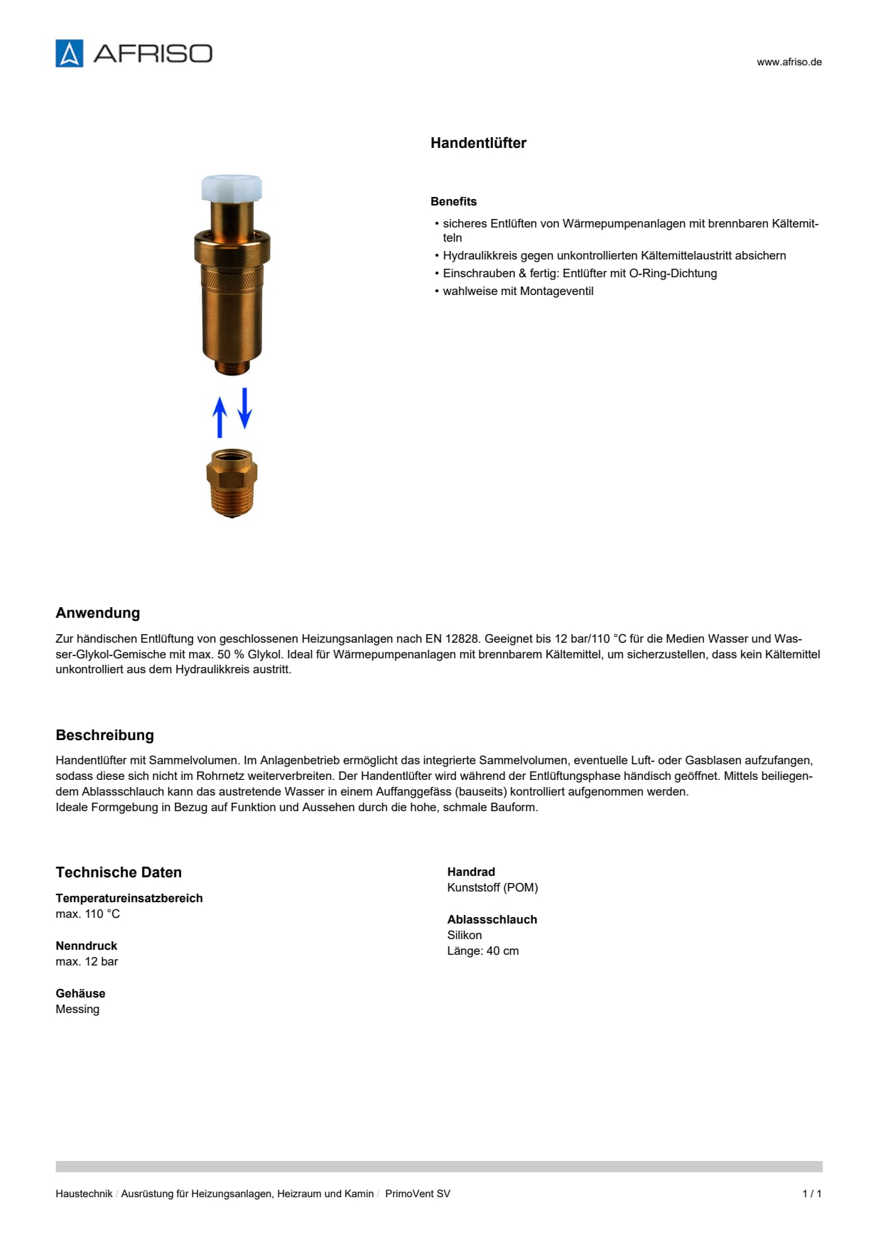 AFRISO_DATENBLATT_HANDENTLUEFTER_PRIMOVENT-SV_P79149_DEU_CHE.PDF