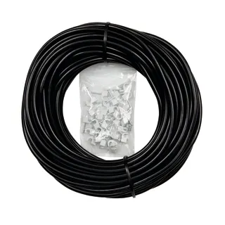 PVC-Schlauch inkl. Montagezubehör