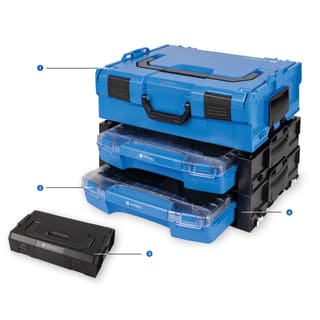 Kunststoff-Systemkoffer