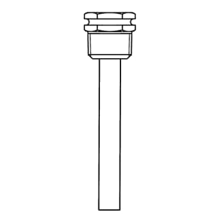 Tauchhülse ½ 9x10mm blank