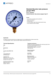 AFRISO_STANDARD-BOURDON-TUBE-PRESSURE-GAUGES-RF63-STANDARD-BOURDON-TUBE-PRESSURE-GAUGES_85106101_ENG_GBR.PDF