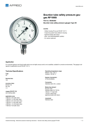 AFRISO_BOURDON-TUBE-SAFETY-PRESSURE-GAUGES-RF100SI-BOURDON-TUBE-SAFETY-PRESSURE-GAUGES-_85464402_ENG_GBR.PDF