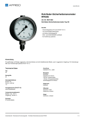 AFRISO_ROHRFEDER-SICHERHEITSMANOMETER-RF63SI-ROHRFEDER-SICHERHEITSMANOMETER-TYP-D4_85411402_DEU_DEU.PDF