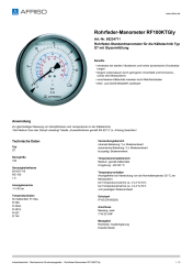 AFRISO_ROHRFEDER-MANOMETER-RF100KTGLY-ROHRFEDER-STANDARDMANOMETER-FUER-DIE-KAELTETECHNI_85234711_DEU_DEU.PDF