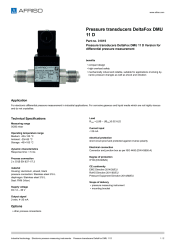 AFRISO_PRESSURE-TRANSDUCERS-DELTAFOX-DMU-11-D-PRESSURE-TRANSDUCERS-DELTAFOX-DMU-11-D-VE_31815_ENG_GBR.PDF