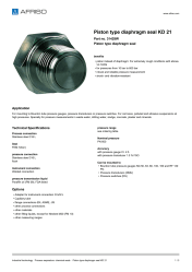 AFRISO_PISTON-TYPE-DIAPHRAGM-SEAL-KD-21-PISTON-TYPE-DIAPHRAGM-SEAL_31428W_ENG_GBR.PDF