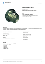 AFRISO_DIAPHRAGM-SEAL-MD-21-DIAPHRAGM-SEAL-MD-21-COMPACT-VERSION_31416W_ENG_GBR.PDF