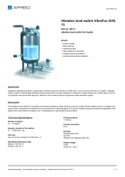 AFRISO_VIBRATION-LEVEL-SWITCH-VIBRAFOX-GVG-13-VIBRATION-LEVEL-SWITCH-FOR-LIQUIDS_56171_ENG_GBR.PDF