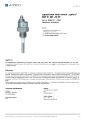 AFRISO_CAPACITANCE-LEVEL-SWITCH-CAPFOX--ENT-21-MS--22-ST-CAPACITANCE-LEVEL-SWITCH_5656022ST-L-1B02_ENG_GBR.PDF