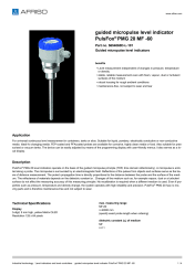 AFRISO_GUIDED-MICROPULSE-LEVEL-INDICATOR-PULSFOX--PMG-20-MF--60-GUIDED-MICROPULSE-LEVEL_5654060D-L-101_ENG_GBR.PDF