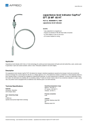 AFRISO_CAPACITANCE-LEVEL-INDICATOR-CAPFOX--EFT-20-MF--60-HT-CAPACITANCE-LEVEL-INDICATOR_5655060HT-L-1B01_ENG_GBR.PDF